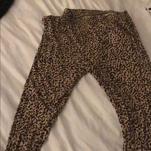 H&M leopard pant